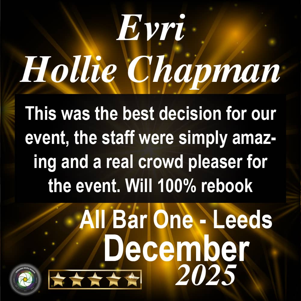 Hollie Chapman Evri Delivery Christmas Party December 2025 at All Bar One Leeds